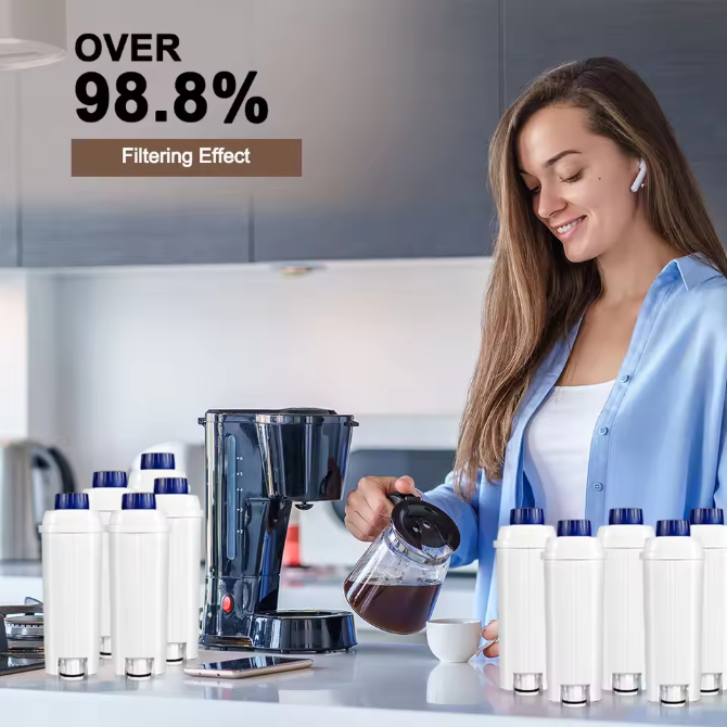 Koffie Waterfilter voor Koffiemachine – Vervangingsfilter voor Volautomatische Koffiezetters