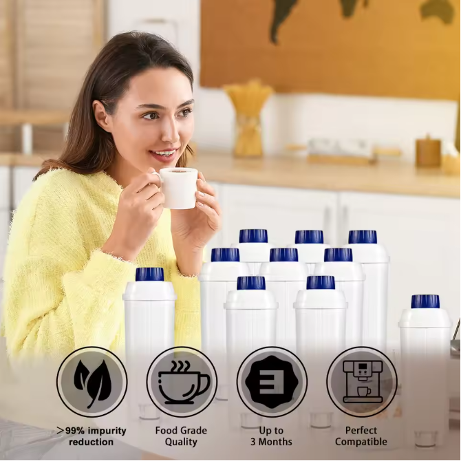 Koffie Waterfilter voor Koffiemachine – Vervangingsfilter voor Volautomatische Koffiezetters