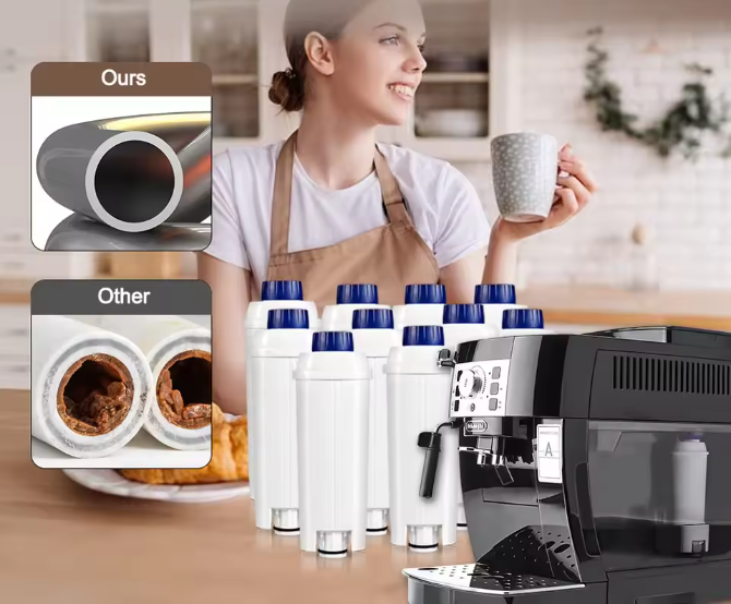 Koffie Waterfilter voor Koffiemachine – Vervangingsfilter voor Volautomatische Koffiezetters