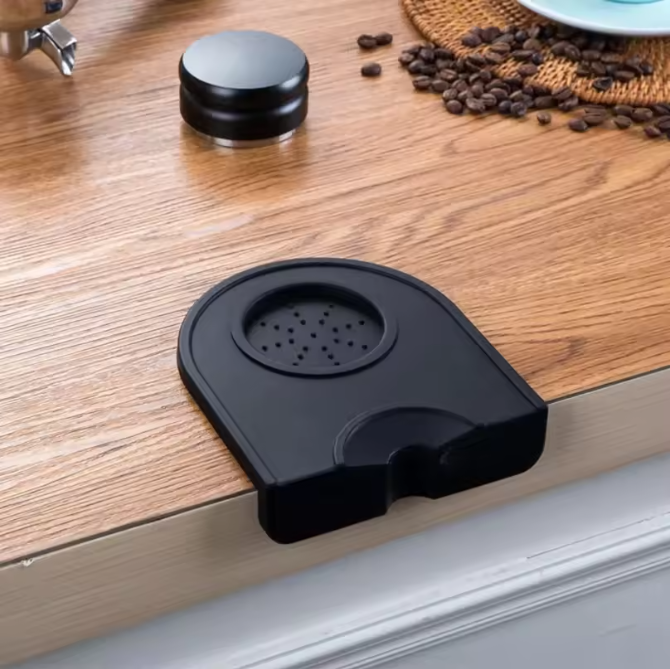 Siliconen Espresso Tampermat – Barista Tamper Station en Aanstamp Mat