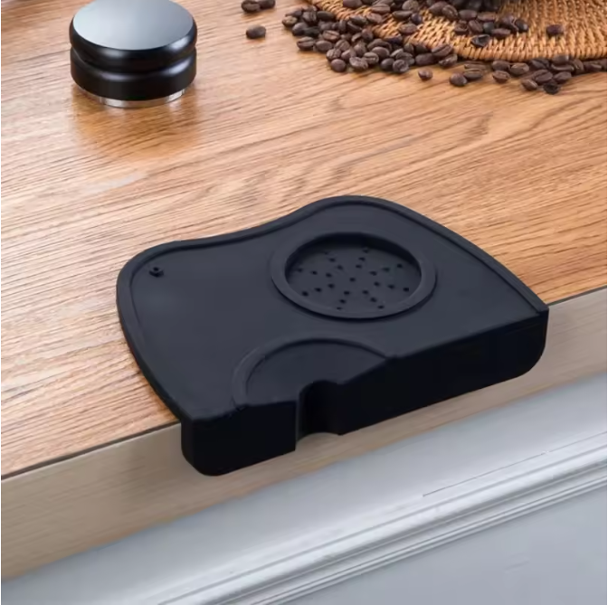 Siliconen Espresso Tampermat – Barista Tamper Station en Aanstamp Mat