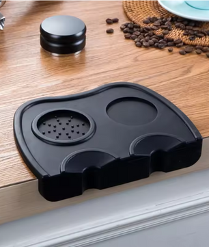 Siliconen Espresso Tampermat – Barista Tamper Station en Aanstamp Mat