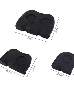 Siliconen Espresso Tampermat – Barista Tamper Station en Aanstamp Mat