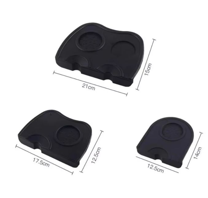 Siliconen Espresso Tampermat – Barista Tamper Station en Aanstamp Mat