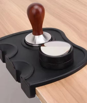 Siliconen Espresso Tampermat – Barista Tamper Station en Aanstamp Mat