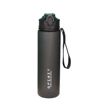 750 ml Waterfles met Rietje en Tijdmarkering – Motivatie Drinkfles voor Sport, Fitness en Reizen