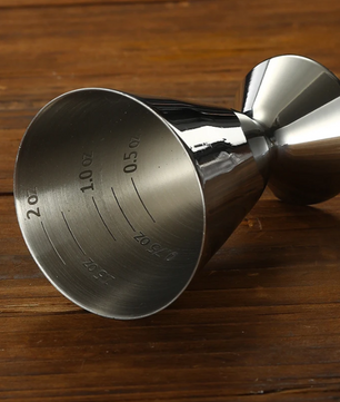 Roestvrijstalen Cocktail Jigger met Maatverdeling – Bar Maatbeker voor Cocktails