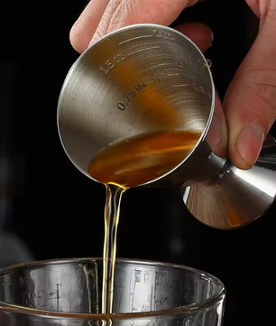 Roestvrijstalen Cocktail Jigger met Maatverdeling – Bar Maatbeker voor Cocktails