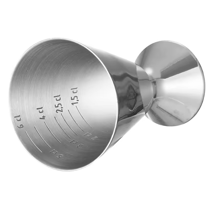Roestvrijstalen Cocktail Jigger met Maatverdeling – Bar Maatbeker voor Cocktails