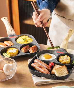 Mini Koekenpan voor Ei en Pannenkoeken – Compacte Anti-aanbak Eierpan