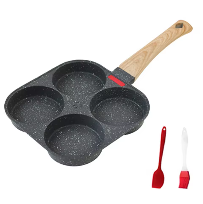 Mini Koekenpan voor Ei en Pannenkoeken – Compacte Anti-aanbak Eierpan