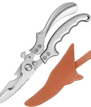 Professionele Gevogelte Schaar van RVS – Keukenschaar voor Kip, Vlees en Vis