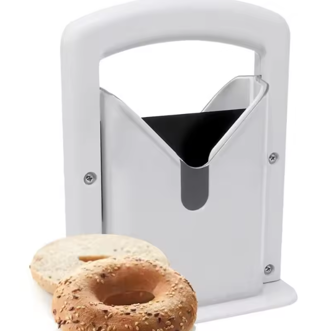 Bagel Guillotine Snijder – Bagelsnijder en Broodsnijder voor de Keuken