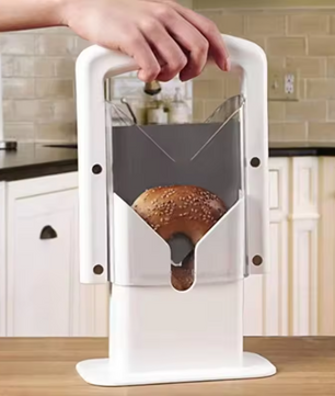 Bagel Guillotine Snijder – Bagelsnijder en Broodsnijder voor de Keuken