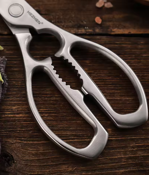 Multifunctionele Keukenschaar van RVS – Gevogelte en Visschaar