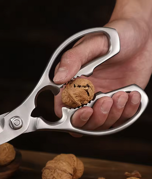 Multifunctionele Keukenschaar van RVS – Gevogelte en Visschaar