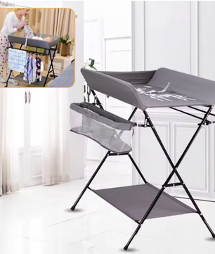Opvouwbare Babycommode met Opbergvakken – Draagbaar Wisselstation