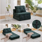 Opvouwbare Sofa Bed met Kussens – Multifunctioneel en Comfortabel
