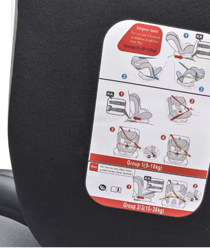 Kinderautostoel 360° – ISOFIX 5-punts Riem 9-36 kg