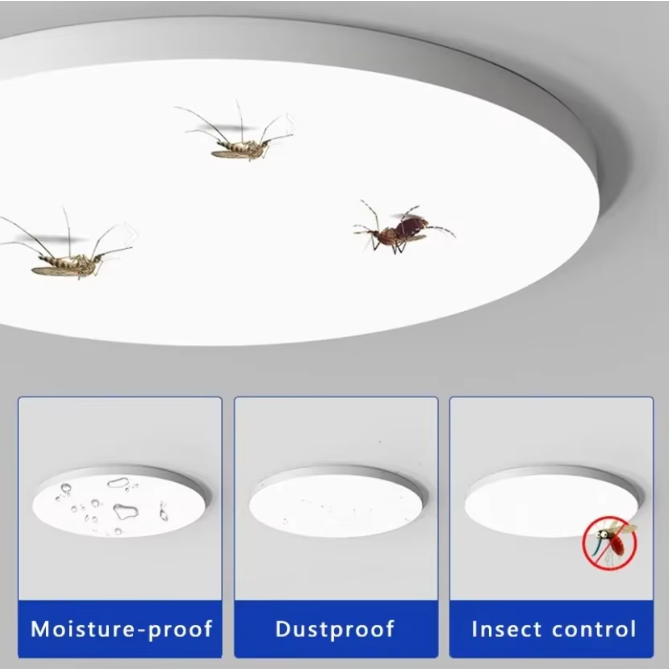 Moderne LED Plafondlamp Waterdicht en Stofdicht – LED Plafondverlichting voor Keuken, Badkamer en Woonkamer