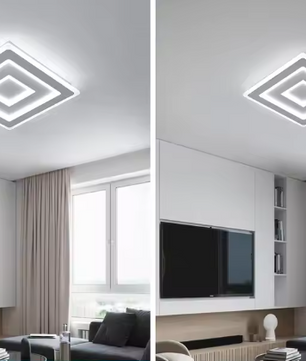 Moderne Vierkante LED Plafondlamp 42W – Acryl, Wit