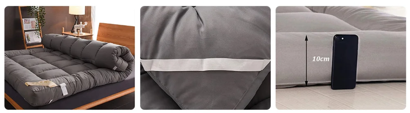 Verdikte Matrastopper 8–10 cm – Zacht en Comfortabel voor Een- en Tweepersoonsbed