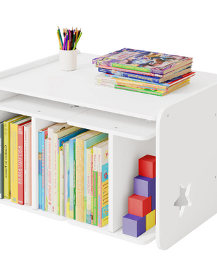 Kindertafel met 2 Stoelen – Multifunctionele Kindermeubelset