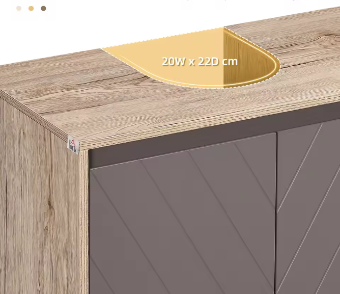 Onder Wastafel Badkamerkast met Verstelbare Plank – Modern en Ruimtebesparend Design