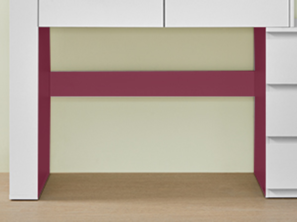 Kaptafel met LED-verlichting – Spiegel, Sieradenkast en Stopcontactstrip, 40x125x140cm