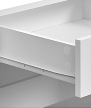 Kaptafel met LED-verlichting – Spiegel, Sieradenkast en Stopcontactstrip, 40x125x140cm