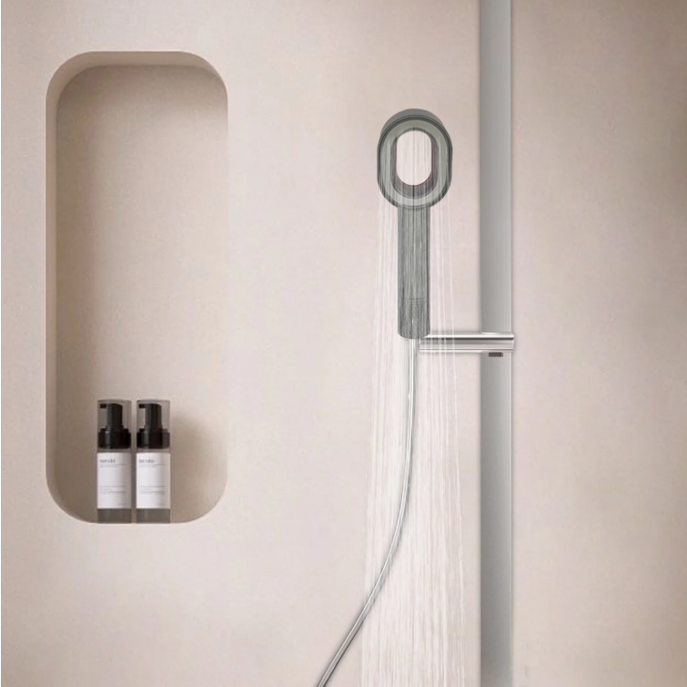 Gefilterde Handdouche met Hogedruk – Verstelbare Waterstraal en Sponskop