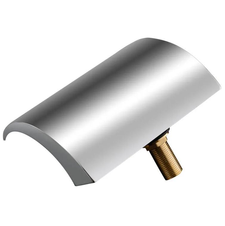 Moderne Waterval Badkamerkraan – Brede Uitloop en Handsproeier, Anti-Spat, Duurzaam