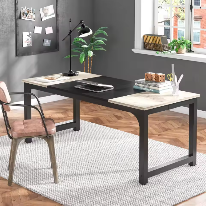 Groot bureau 180 × 80 cm – modern computerbureau voor thuiskantoor