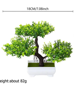 Kunstmatige Bonsai Plant in Pot – Zen Tafeldecoratie voor Thuis en Kantoor