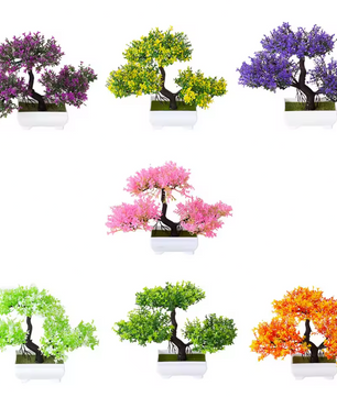 Kunstmatige Bonsai Plant in Pot – Zen Tafeldecoratie voor Thuis en Kantoor