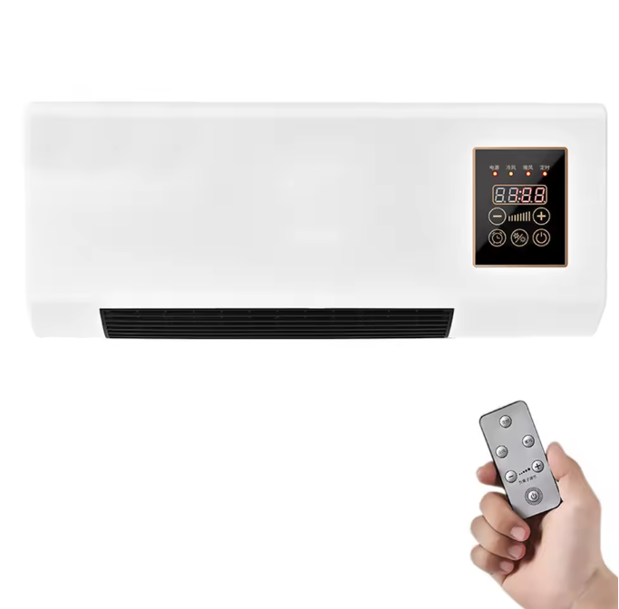 Mini Wand Airconditioner met Verwarming – Wandgemonteerde Klimaatunit met Afstandsbediening