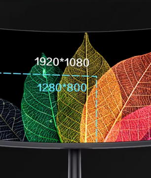 27 inch Curved Full HD Monitor – 75Hz IPS Gaming Scherm met HDMI en VGA