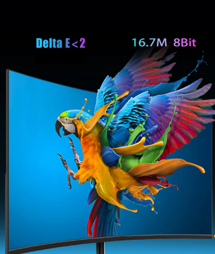 27 inch Curved Full HD Monitor – 75Hz IPS Gaming Scherm met HDMI en VGA