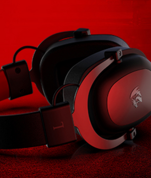 Gaming Headset met Afneembare Microfoon – 7.1 Surround Over-Ear Koptelefoon met 53 mm Drivers