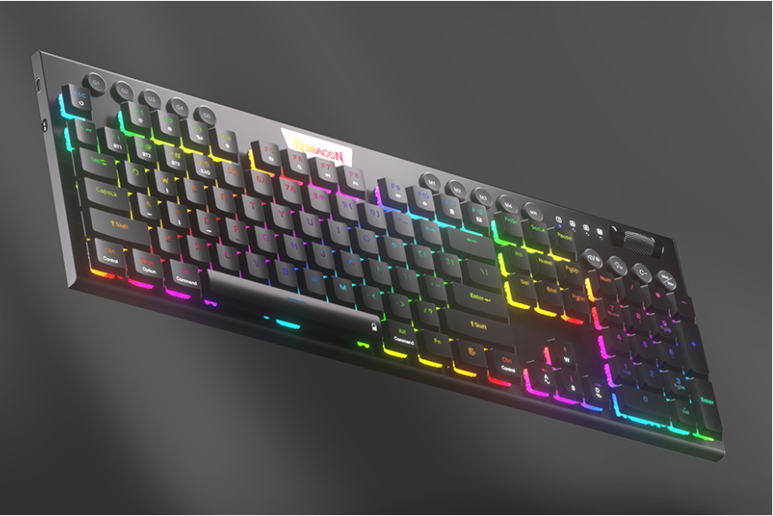 Draadloze Gaming Muis 10000 DPI – Programmeerbare RGB Gamer Muis met 8 Macro Knoppen