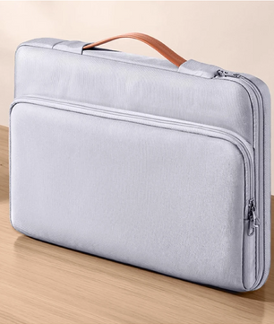 Shockproof Crossbody Laptop Tas 13–16 inch met Schouderband en Handvat – Waterafstotende Sleeve