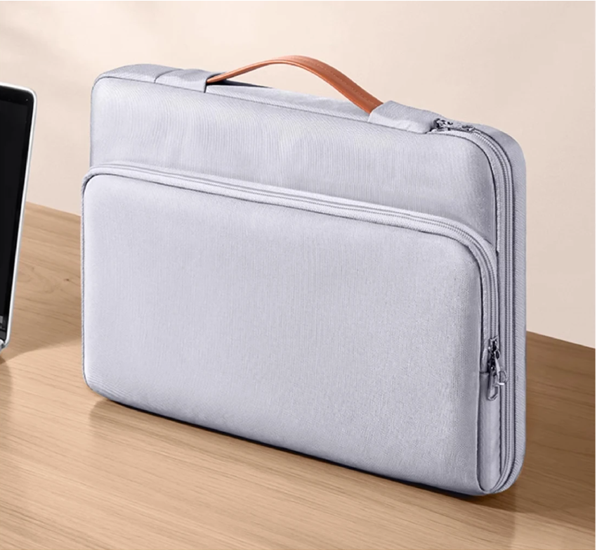 Shockproof Crossbody Laptop Tas 13–16 inch met Schouderband en Handvat – Waterafstotende Sleeve