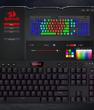 Draadloos Low Profile Mechanisch Gaming Toetsenbord – Tri-Mode Verbinding, RGB Verlichting en Programmeerbare Macrotoetsen