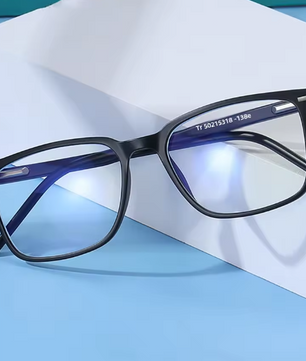 Bluelight Bril met Vierkant Montuur – TR90 Lichtgewicht Frame en Anti-Reflectie Coating, Unisex Computerbril