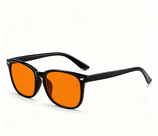 Bluelight Slaapbril met Rode Lens – Computer- en Gamingbril tegen Oogvermoeidheid