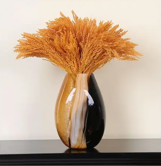 Moderne Glazen Design Vaas – Luxe Decoratieve Bloemenvaas voor Woonkamer en Hydrocultuur Planten