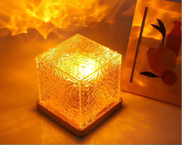 Ocean Wave Projectorlamp – 16-Kleuren Aurora Nachtlamp met Afstandsbediening