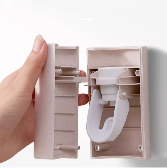 Automatische Tandpasta Dispenser met Tandenborstelhouder – Wandmontage Badkamer Set