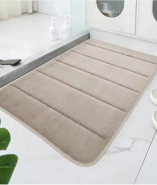 Badkamer Koraalfluweel Antislip Mat – Snelle Waterabsorptie, Zacht en Machinewasbaar