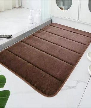 Badkamer Koraalfluweel Antislip Mat – Snelle Waterabsorptie, Zacht en Machinewasbaar